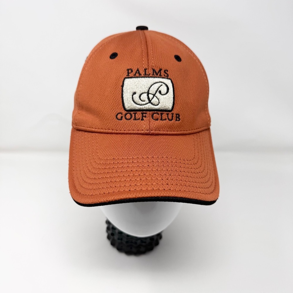 The Game Baseball Hat Palms Golf Club Orange Embroidery Cap